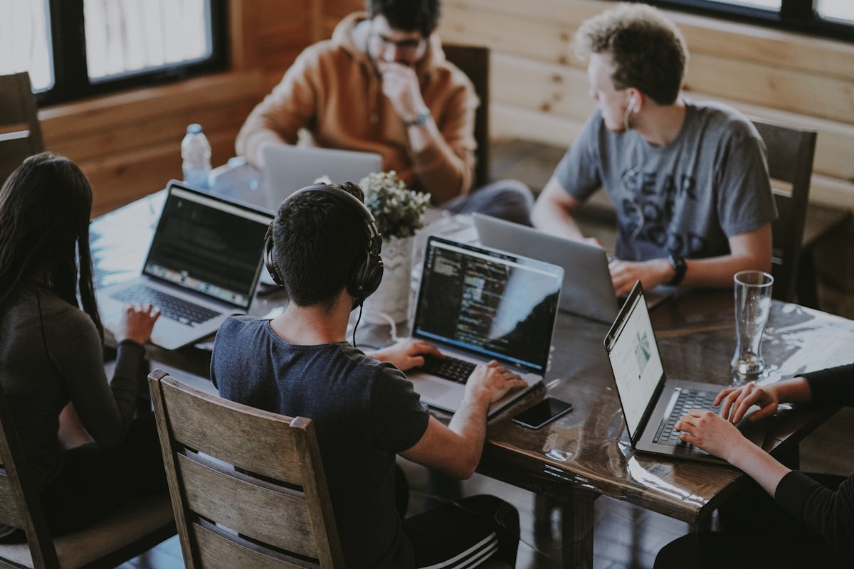 Founders planning a new business venture together